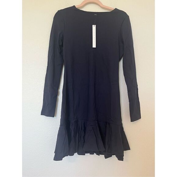 Susana Monaco Crew Ruffle Bottom Dress NEW - Picture 3 of 8